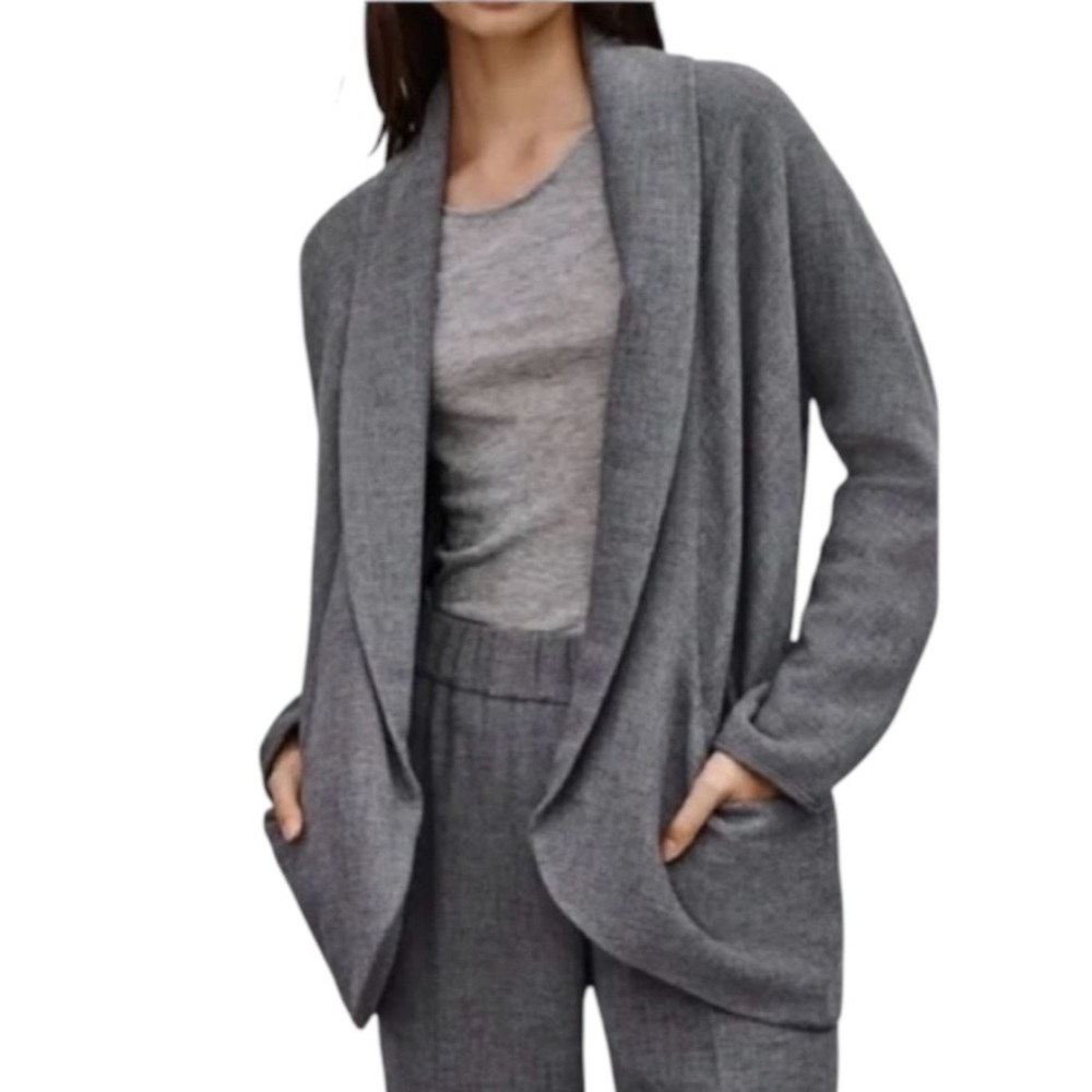 Aritzia Wilfred Bisset Wool Silk Blend Jacket Size S